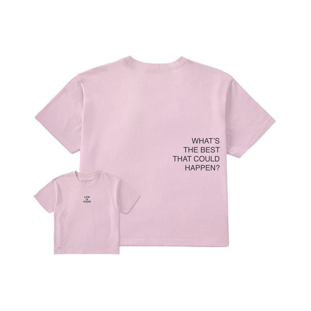 Life Is Good® Womens  Crusher Boxy T-Shirt
